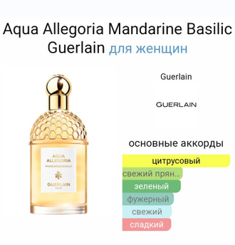 Aqua Allegoria Mandarine Basilic Guerlain