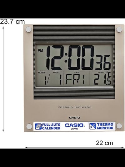 Настенно-настольные часы Casio ID-11S-1