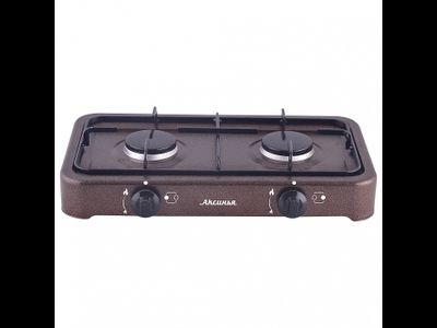 Газовая плитка АКСИНЬЯ КС-106 коричневая