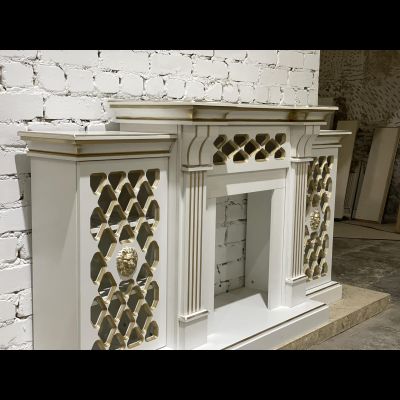 Электрокамин Асгард WT с очагом Fobos