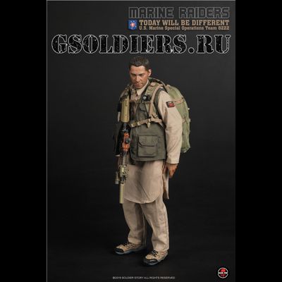Коллекционная фигурка 1/6 MARINE RAIDERS TODAY WILL BE DIFFERENT MSOT 8222 (SS094) - Soldier Story