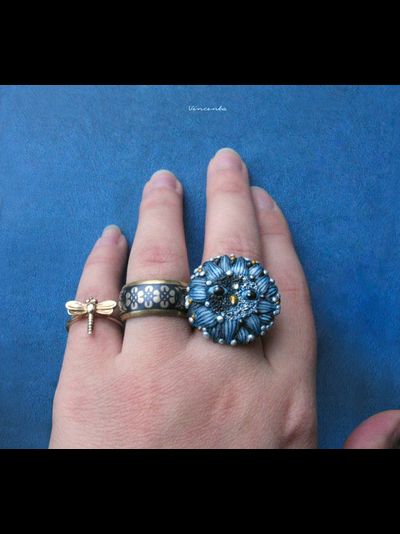 Волшебное кольцо-цветок "Клювоносый Наблюдатель"