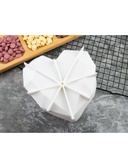 Силиконовая форма для муссовых десертов 17,5*16,5см, 4 ячейки купить в Калининграде