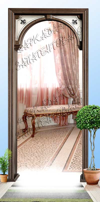 Арка Лилия с декором