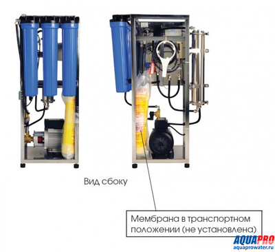 Промышленный фильтр обратного осмоса Aquapro ARO-800G