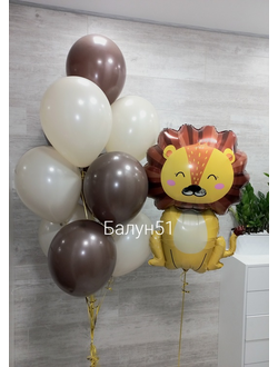 10 шаров на грузе + фигура