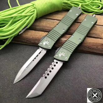 Складной нож Microtech Troodon Green