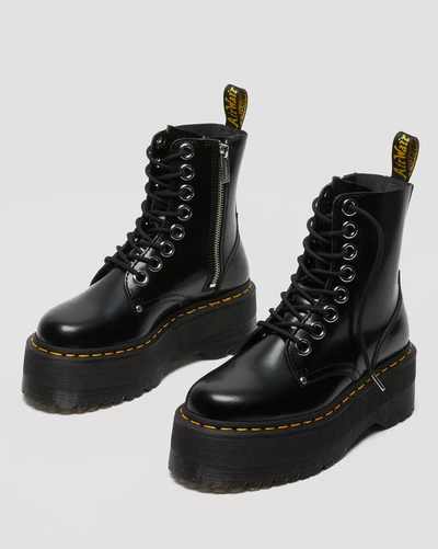 Ботинки Dr Martens Jadon Max Boot Platforms Black Buttero