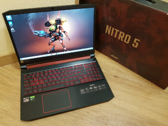 ACER NITRO 5 AN515-43-R45P ( 15.6 FHD IPS  AMD RYZEN 5 3550H GTX1650(4Gb) 8Gb 256SSD )