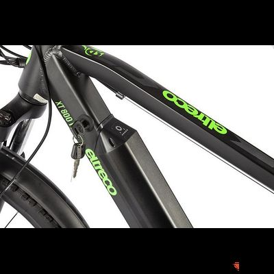Электровелосипед Eltreco XT 800 Pro (Красно-черный)