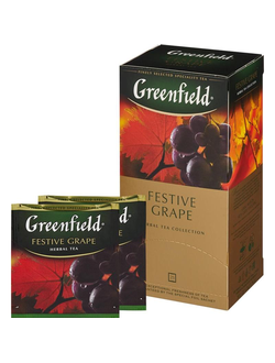 Чай Greenfield Festive Grape фруктово-ягодный 25 пакетиков