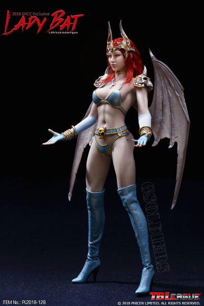 Леди Бэт ФИГУРКА 1/6 scale Lady Bat Figure Mermaid Melody Pichi Pichi Pitch (PL2018-128) - TBLeague