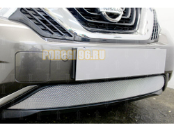 Защита радиатора Nissan Murano Z52 2014- chrome