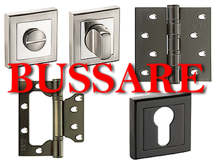 Каталог Фурнитура Bussare - сантехнические завертки WC, петли, накладки ...