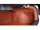 Премиум  Кожаные ковры в багажник  Киа Рио 4 - Kia Rio IV 2017-2023