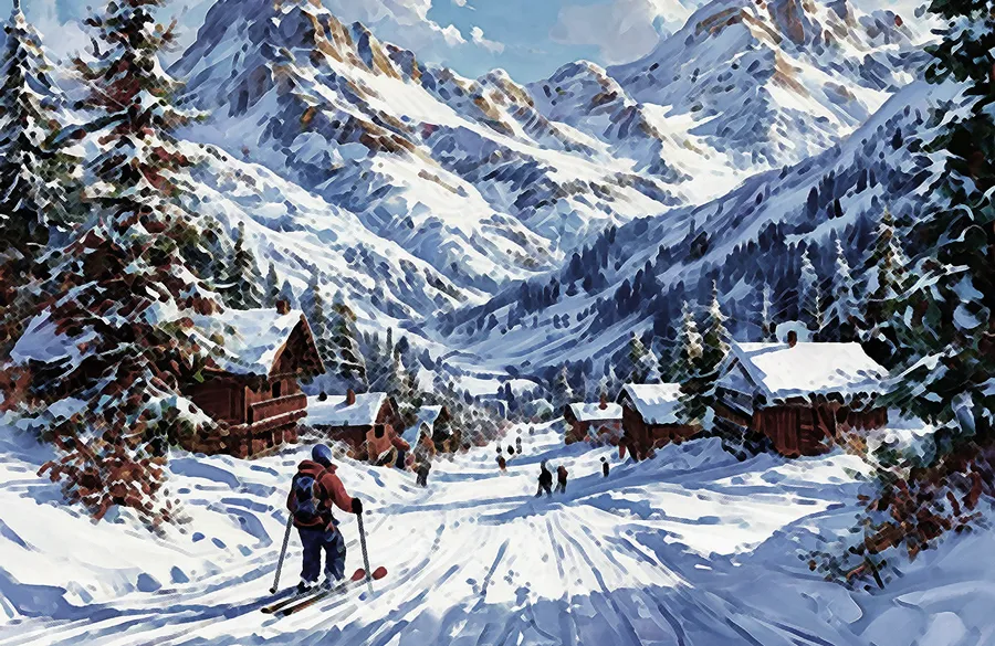 Галия Е. А. "Лыжник"