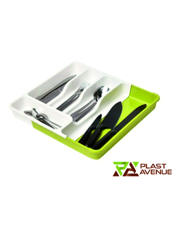 Лотки раздвижные для столовых приборов AVENUE plast