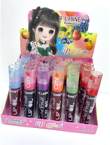 Блеск-тинт для губ O`LANNEY Fruit Lip Gloss (в ассортименте) (упаковка 24 шт.)