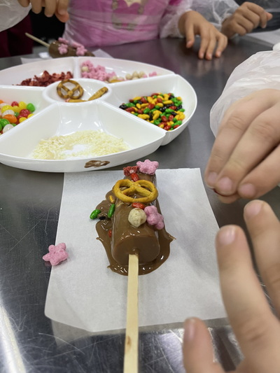 Мастер-класс "Итальянская пицца, бананы в шоколаде"