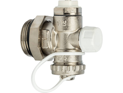 Регулируемый концевой фитинг STOUT с дренажным вентилем, ручной воздухоотводчик 1"