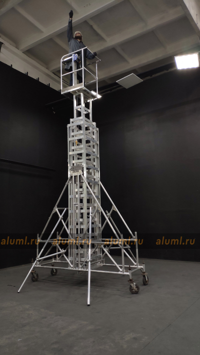 Телескопический мачтовый подъемник ТЕМП-8Н