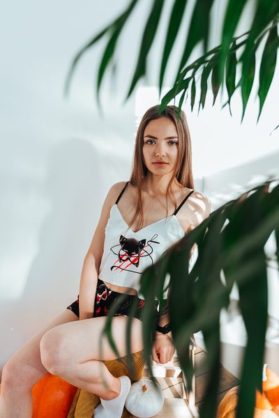 Шелковая пижама "Kitty"