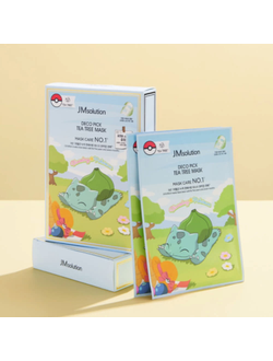 Тканевая маска с чайным деревом против воспалений JMsolution Mask Deco Pick Tea Tree Mask