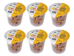 Гренки в стакане "ДОН КРУТОН" пшеничные "Сало с горчицей" (в коробке 6шт по 130гр)