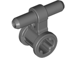 Pneumatic Hose Connector with Axle Connector, Dark Bluish Gray (99021 / 6020189 / 6265669)