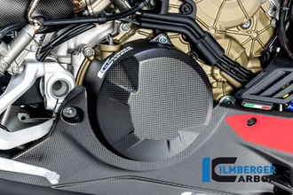 Накладка на крышку сцепления карбоновая KDA.111.SFV4M.K Ducati Streetfighter V4 V4S 2020 2023 МотоИТ