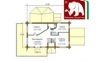 Проект 3-13, 314 кв.м., 8*11