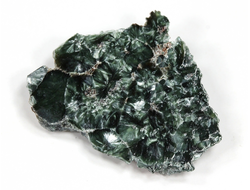 Клинохлор (серафинит), срез полированный с одной стороны, Россия, Иркутская область (29*23*4 мм, 2,5 г) №28393