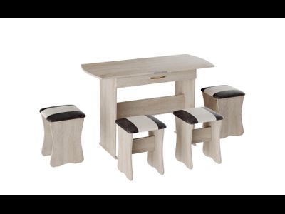 Обеденная группа Тип 2 Дуб( Бонмебель)