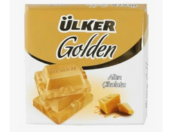 Шоколад Ulker белый с карамелью, 65 гр