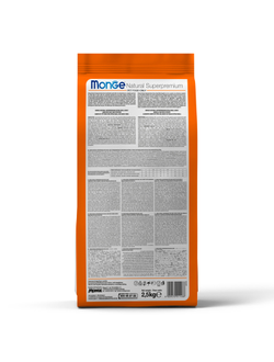 Корм Monge Monoprotein для щенков всех пород с уткой 2,5 кг