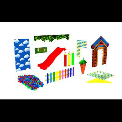 Игровой лабиринт «Детский дворик»