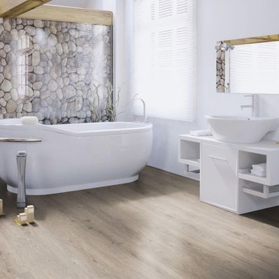 Виниловый пол Wineo 400 Wood XL Wish Oak Smooth MLD00131 на HDF-плите