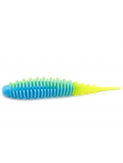 Приманка силиконовая Boroda Baits Mexer 110 201-Blue/Lemon