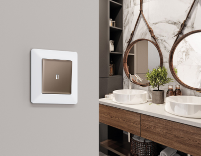 Рамки Белый матовый, коллекция LINE_1