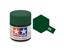 Tamiya: Краска акриловая X-5 "Green"