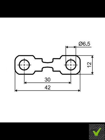 30А Предохранитель автомобильный FS 30A 32V STRIP