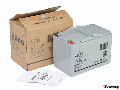 Тяговый аккумулятор SKN 6-EVF-60 (12V64A/H C5)