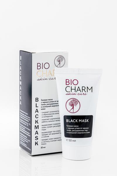 Гелевая черная маска от черных точек Black Mask, 50 мл.