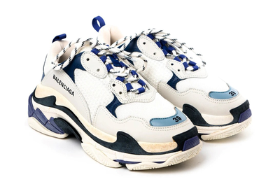 Balenciaga Triple-S Фиолетово-Белые Мужские (41-45)