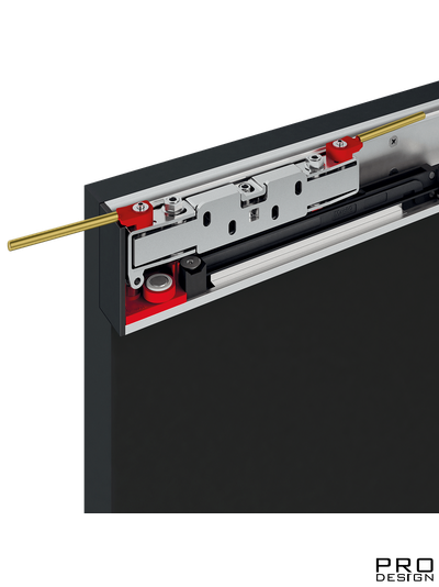 Раздвижная система для двери Terno Scorrevoli Magic 2 80-110 см