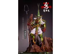 Самурай-кузнечик, зеленый - КОЛЛЕКЦИОННАЯ ФИГУРКА 1/12 Soldier - Gweitong series 2 (CT00A) - CROW TOYS