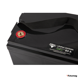 Тяговый аккумулятор Rutrike LiFePO4 24V52Ah (80A)