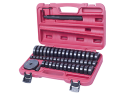 Набор оправок для монтажа и демонтажа подшипников, 18-74 мм, кейс, 49 предметов МАСТАК 100-20049C