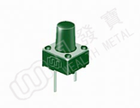 кнопка тактовая TC-0408X 2-pin h=9.5 мм.(100 штук)