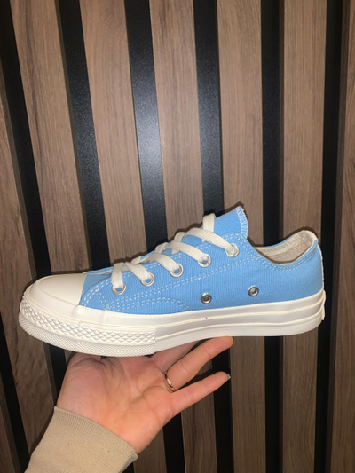 Converse Play Blue голубые с сердечком 168303C купить в Спб